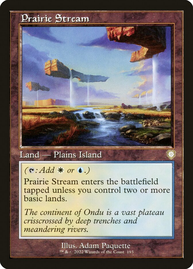 Prairie Stream, The Brothers' War Commander · 193