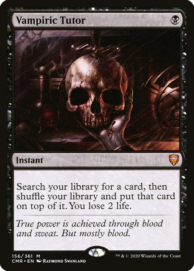 Vampiric Tutor, Commander Legends · 156/361