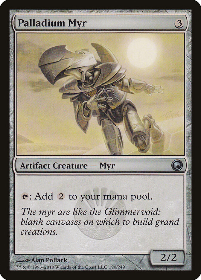 Palladium Myr, Scars of Mirrodin · 190/249