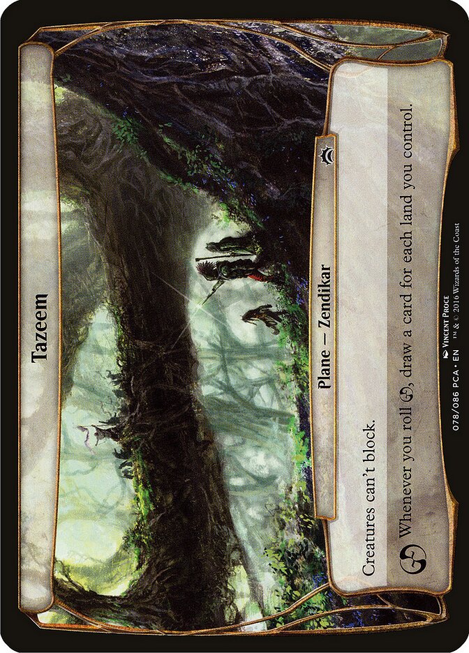 Tazeem, Planechase Anthology Planes · 078/086