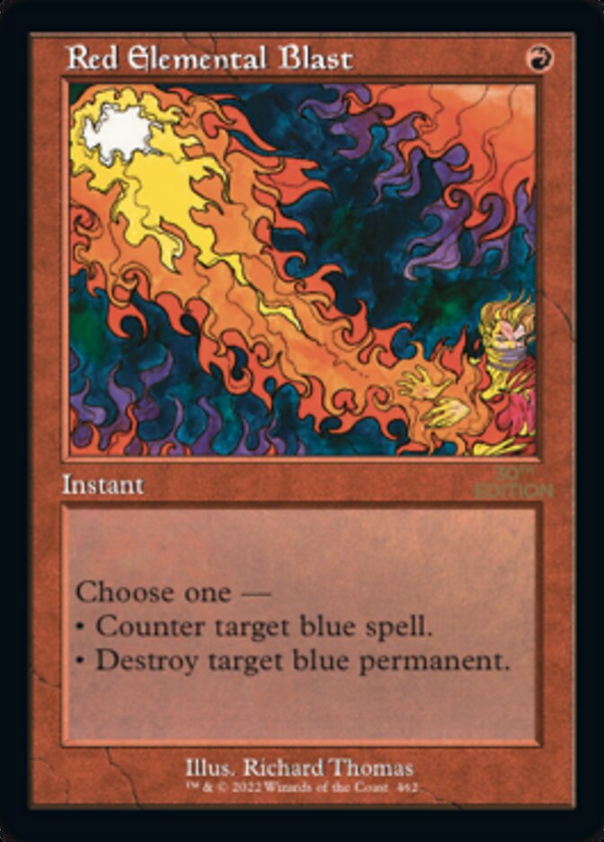 Red Elemental Blast, 30th Anniversary Edition · 462/594