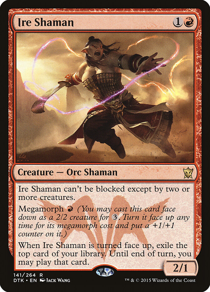 Ire Shaman, Dragons of Tarkir · 141/264