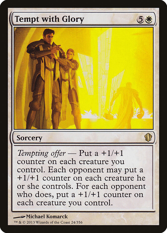 Tempt with Glory, Commander 2013 · 24/356