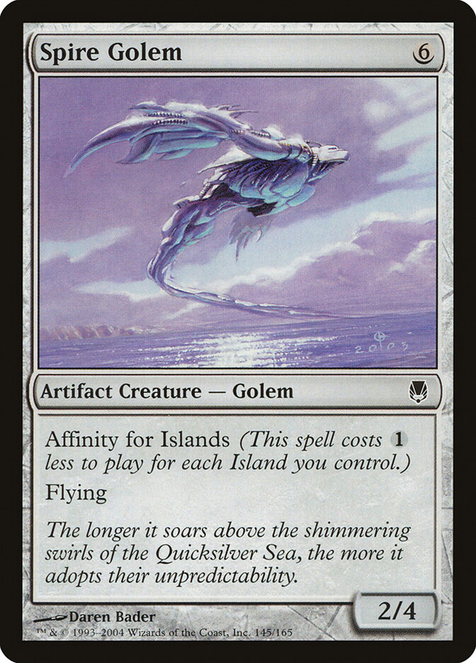 Spire Golem, Darksteel · 145/165