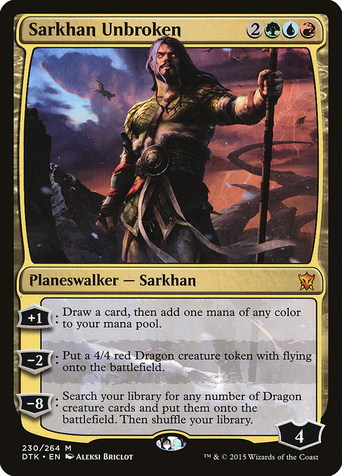 Sarkhan Unbroken, Dragons of Tarkir · 230/264