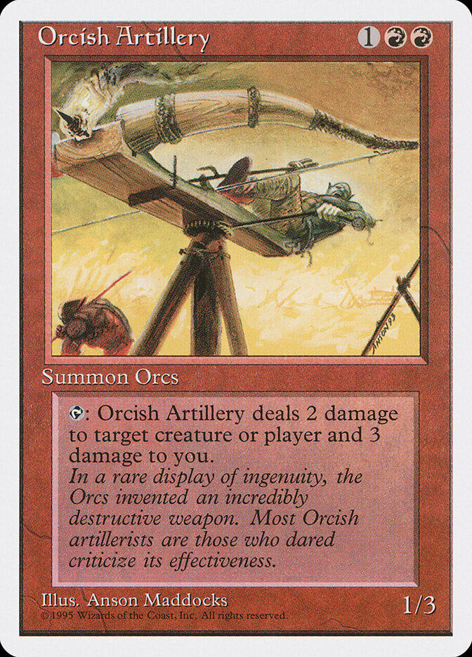 Orcish Artillery, Fourth Edition · 214