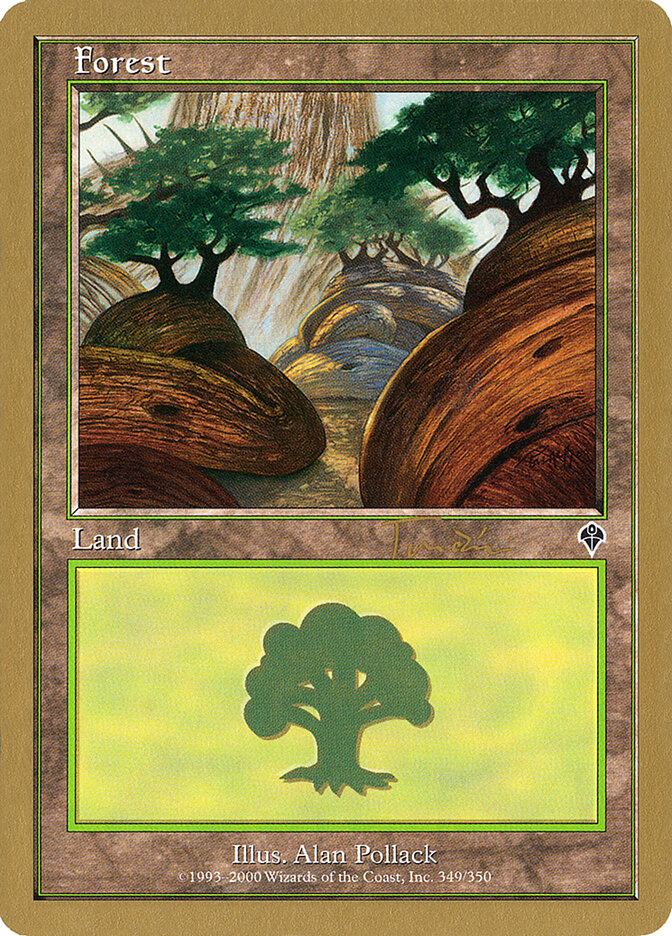 Forest, World Championship Decks 2001 · jt349a