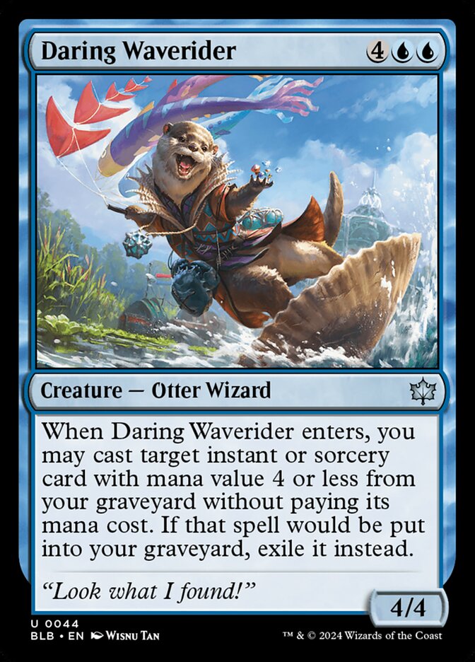 Daring Waverider, Bloomburrow · 0044