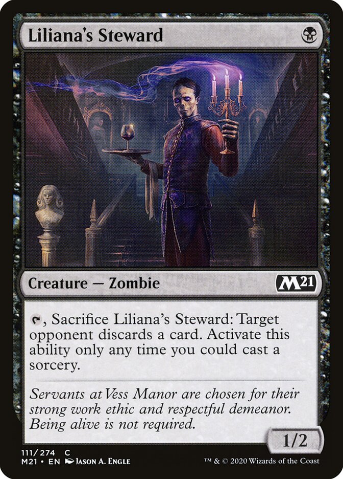 Liliana's Steward, Core Set 2021 · 111/274