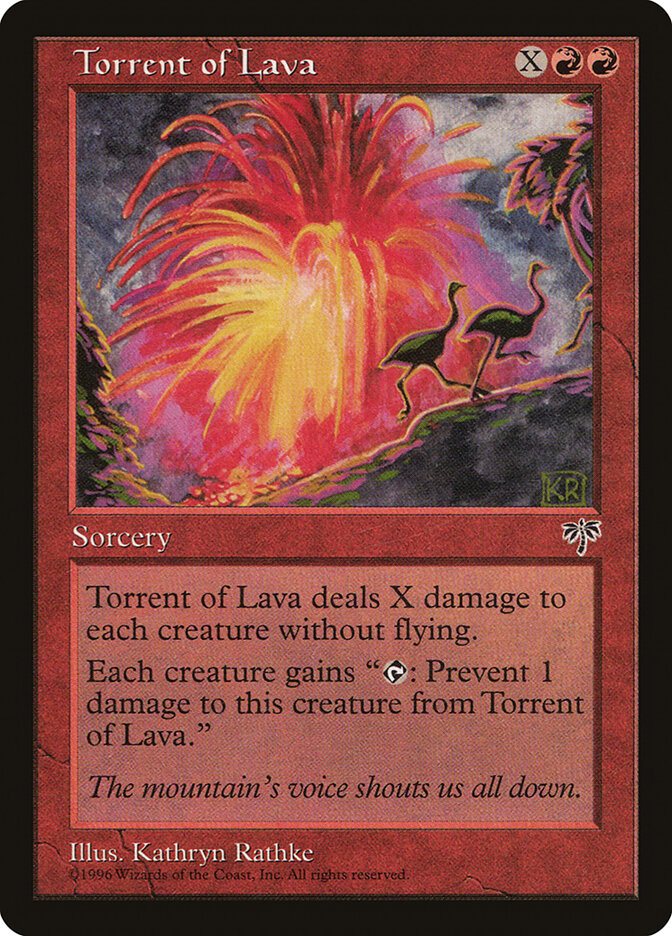 Torrent of Lava, Mirage · 199