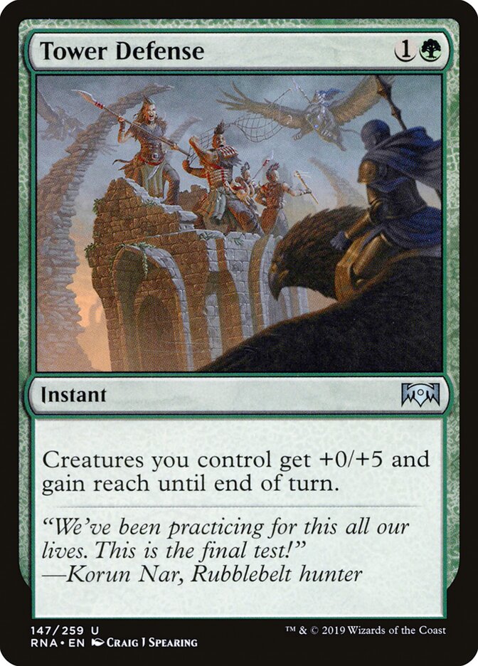 Tower Defense, Ravnica Allegiance · 147/259