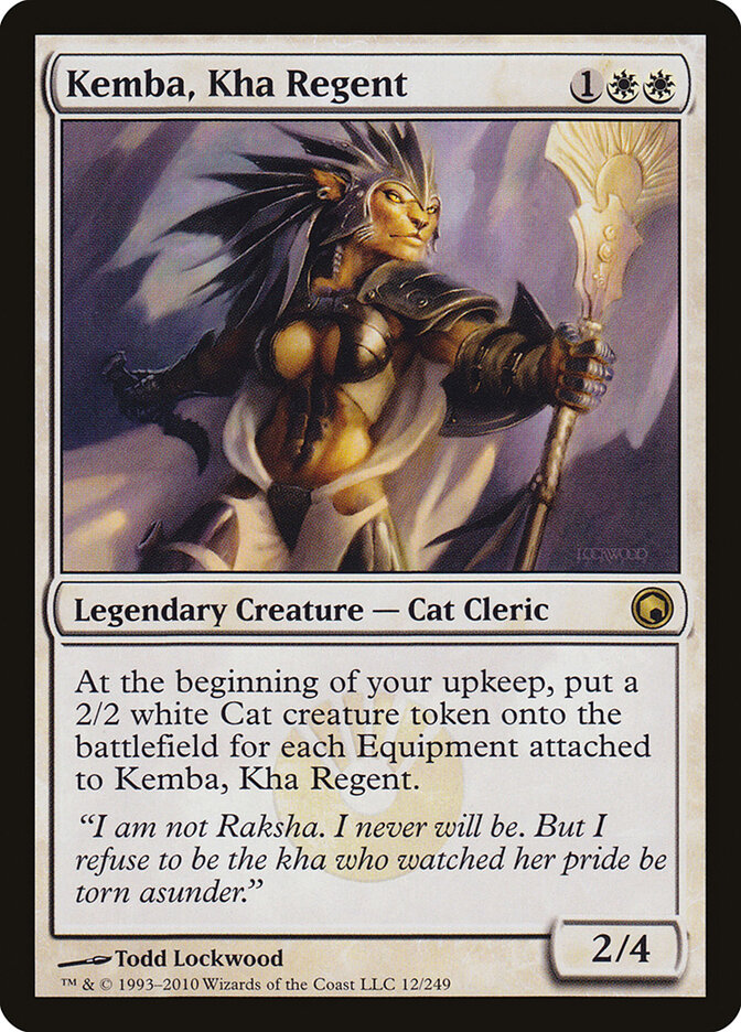 Kemba, Kha Regent, Scars of Mirrodin · 12/249