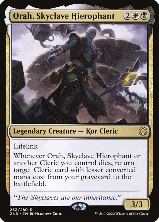 Orah, Skyclave Hierophant, Zendikar Rising Promos · 233/280