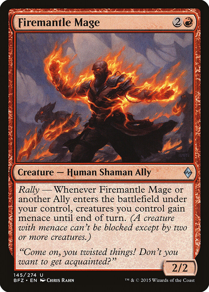 Firemantle Mage, Battle for Zendikar · 145/274
