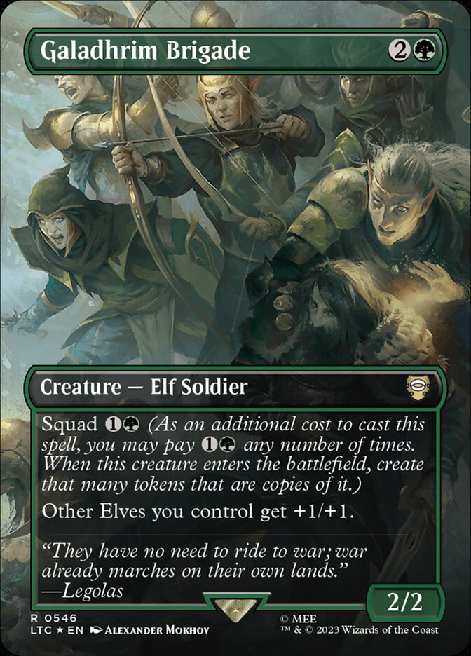 Galadhrim Brigade, Tales of Middle-earth Commander · 0546