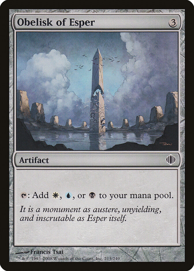 Obelisk of Esper, Shards of Alara · 213/249