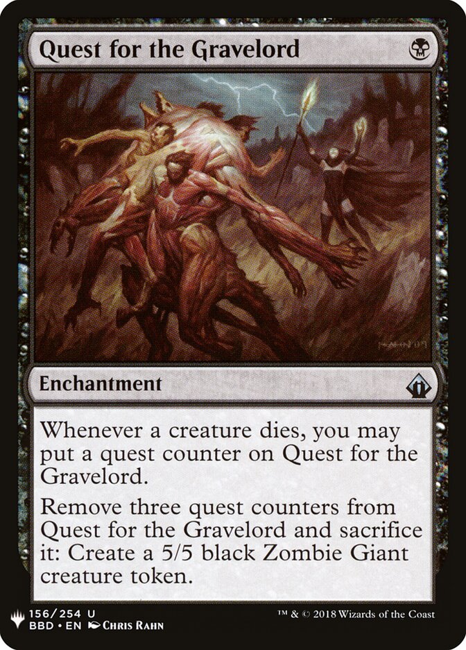 Quest for the Gravelord, The List · bbd-156