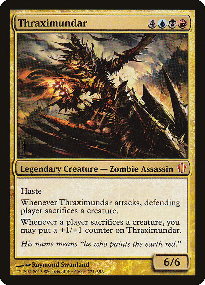 Thraximundar, Commander 2013 · 221/356