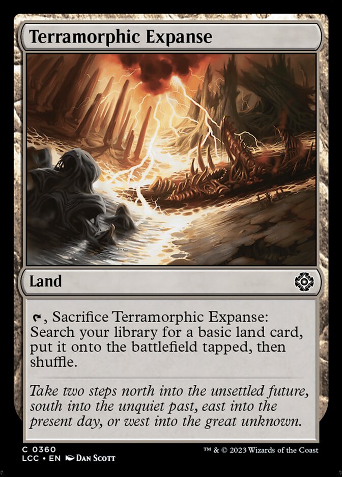 Terramorphic Expanse, The Lost Caverns of Ixalan Commander · 0360
