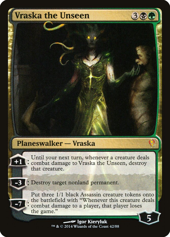 Vraska the Unseen, Duel Decks: Jace vs. Vraska · 42/88