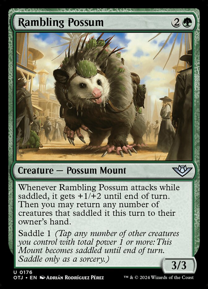 Rambling Possum, Outlaws of Thunder Junction · 0176
