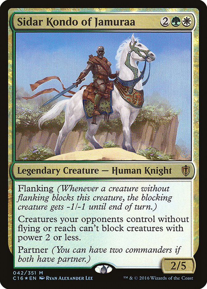 Sidar Kondo of Jamuraa, Commander 2016 · 042/351
