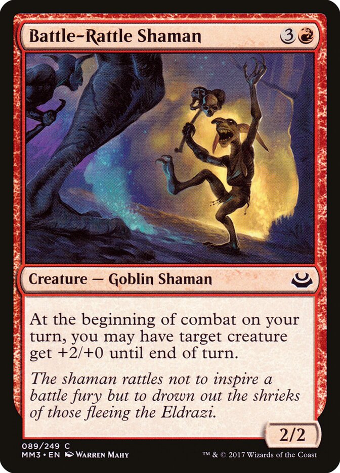 Battle-Rattle Shaman, Modern Masters 2017 · 089/249