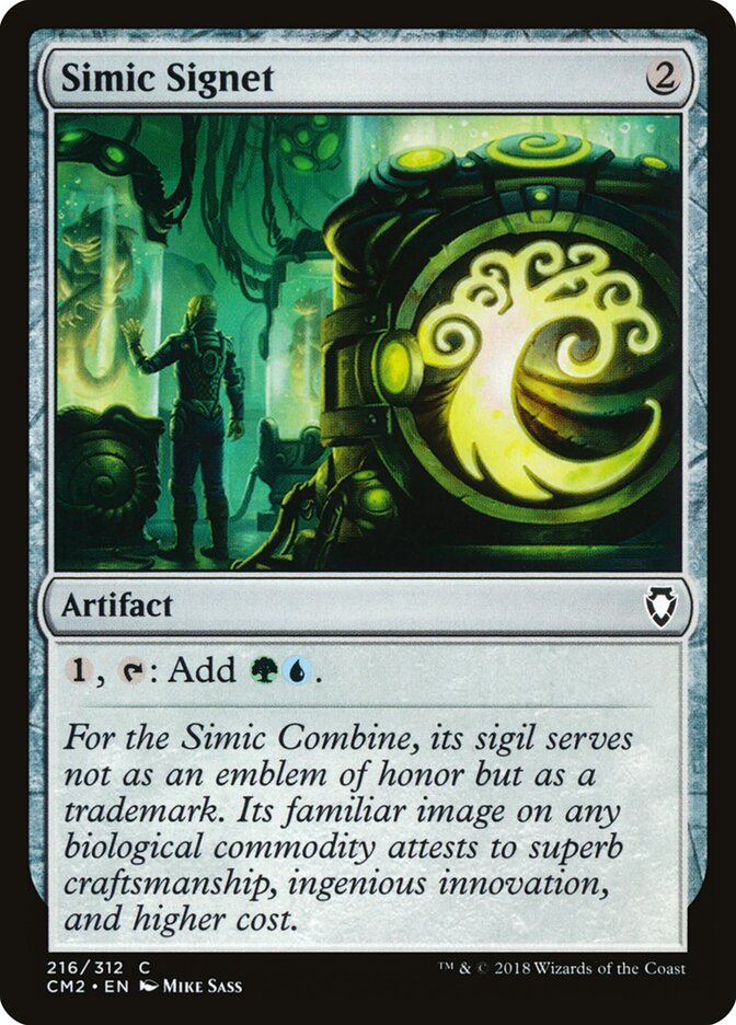 Simic Signet, Commander Anthology Volume II · 216/312