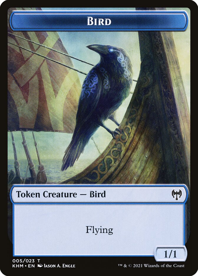 Bird, Kaldheim Tokens · 005