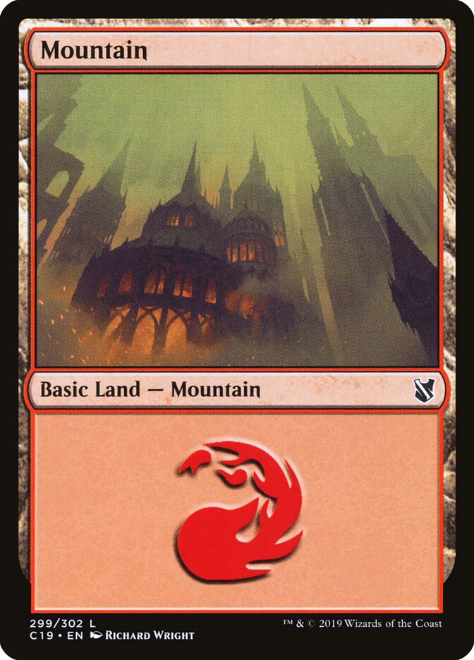 Mountain, Commander 2019 · 299/302