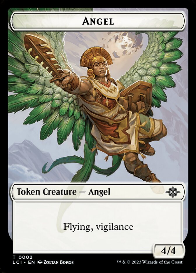 Angel, The Lost Caverns of Ixalan Tokens · 0002