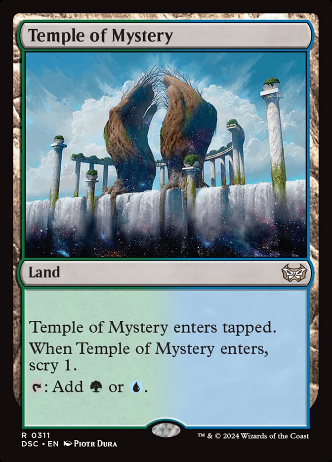 Temple of Mystery, Duskmourn: House of Horror Commander · 0311