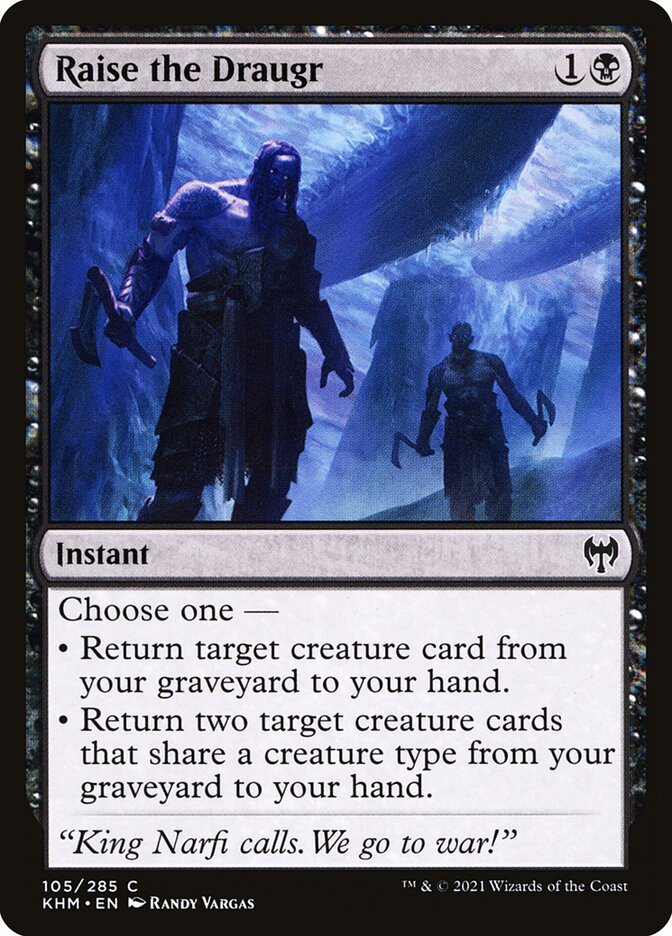 Raise the Draugr, Kaldheim · 105/285