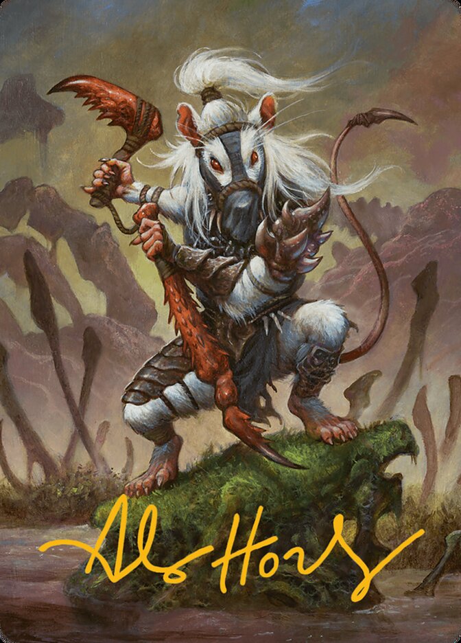 Ink-Eyes, Servant of Oni // Ink-Eyes, Servant of Oni, Bloomburrow Art Series · 0050