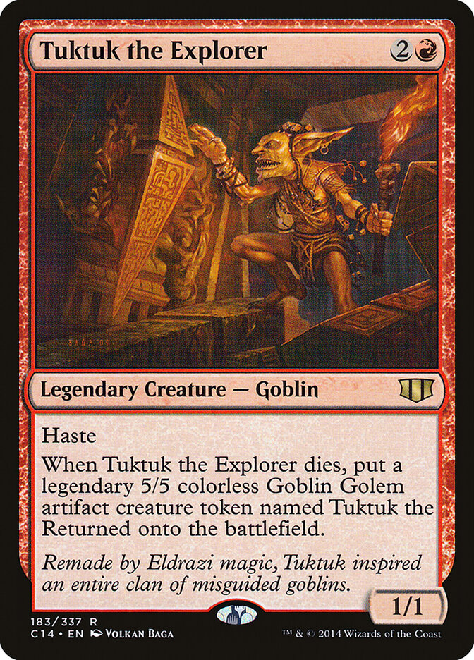 Tuktuk the Explorer, Commander 2014 · 183/337
