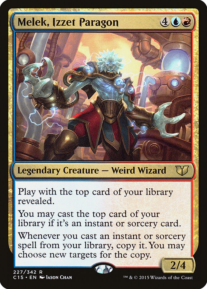 Melek, Izzet Paragon, Commander 2015 · 227/342