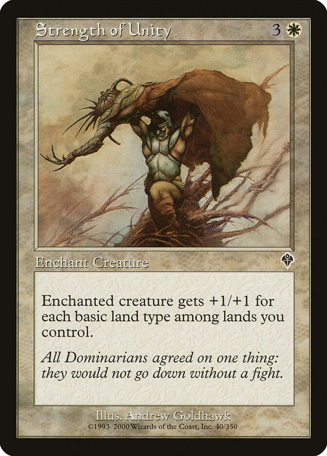 Strength of Unity, Invasion · 40/350