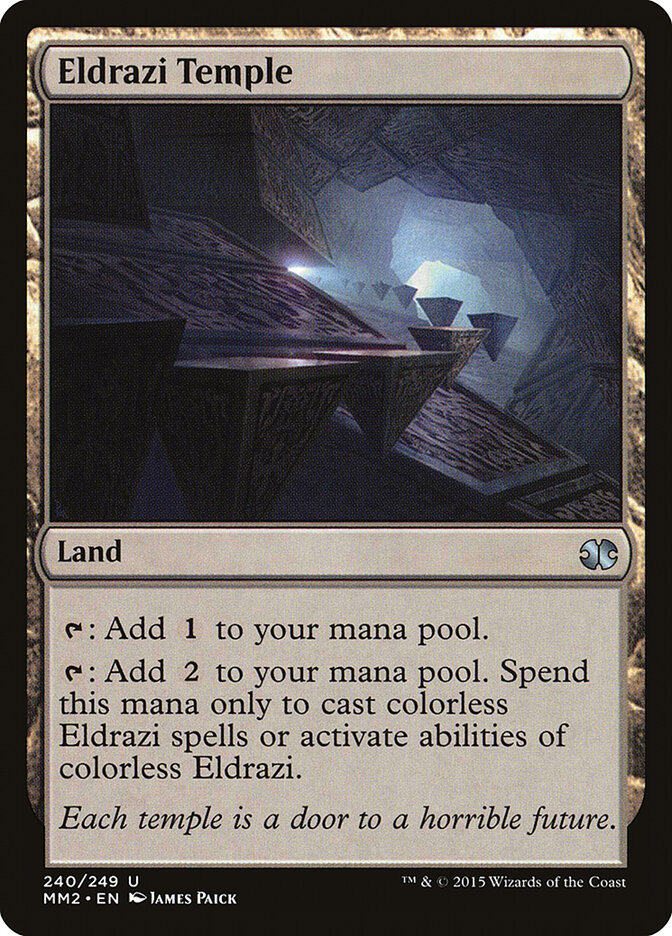 Eldrazi Temple, Modern Masters 2015 · 240/249