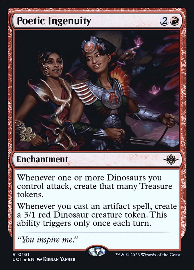 Poetic Ingenuity, The Lost Caverns of Ixalan Promos · 0161