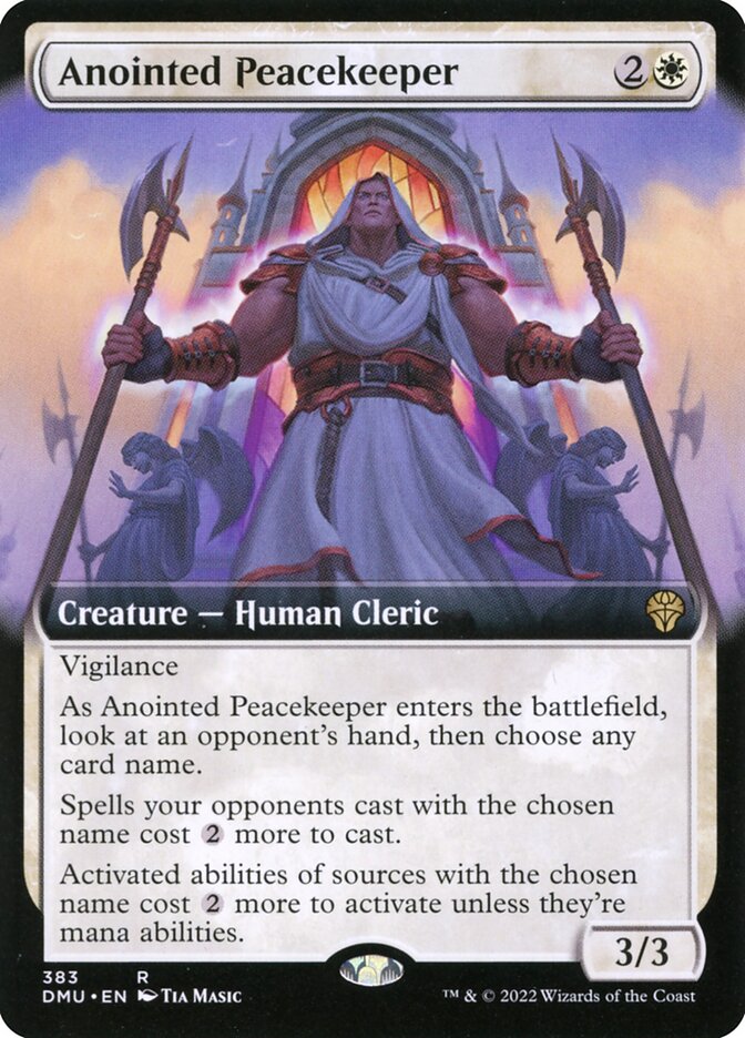 Anointed Peacekeeper, Dominaria United · 383