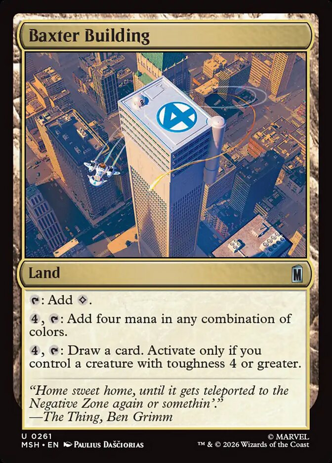 Baxter Building, Marvel Super Heroes · 0261