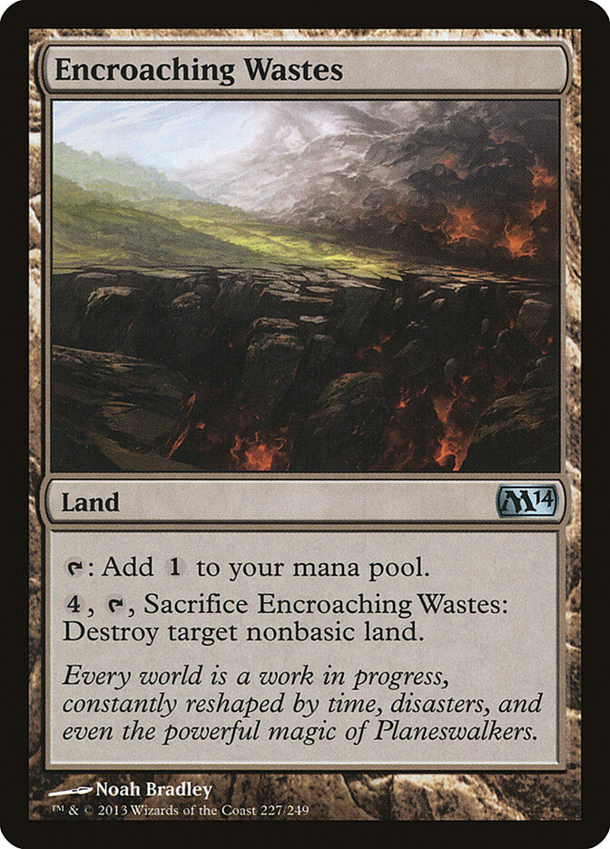 Encroaching Wastes, Magic 2014 · 227/249