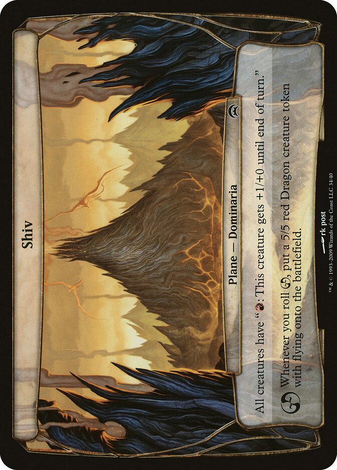 Shiv, Planechase Planes · 34/40
