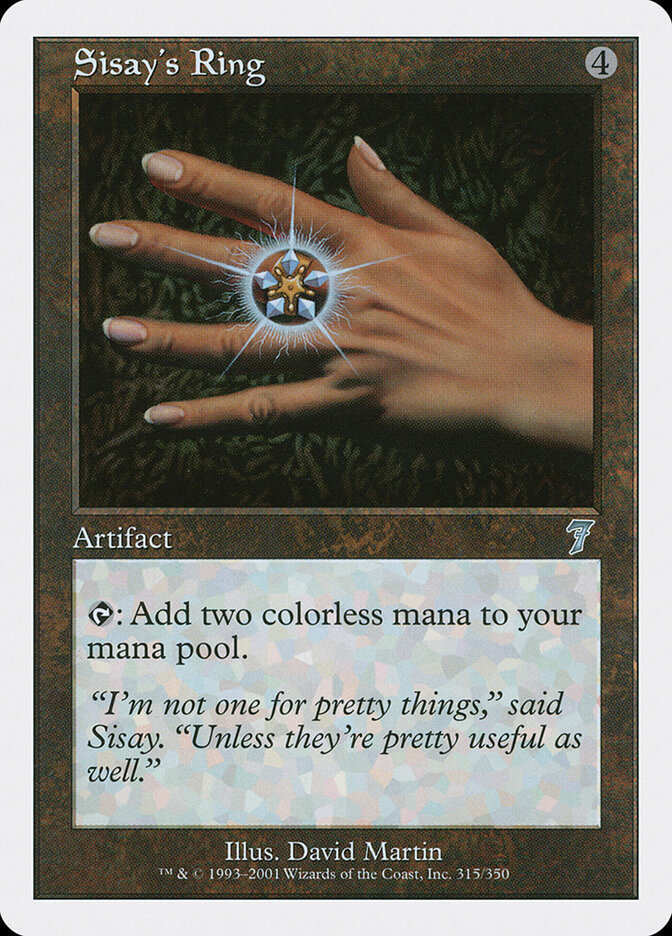 Sisay's Ring, Seventh Edition · 315/350