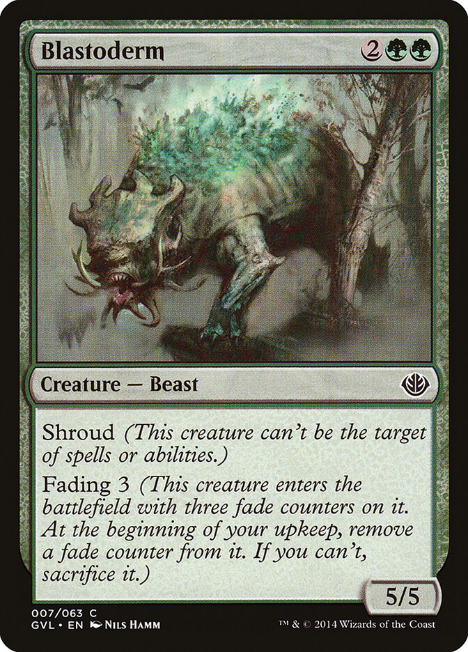 Blastoderm, Duel Decks Anthology: Garruk vs. Liliana · 007/063