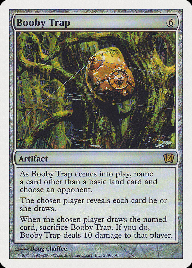 Booby Trap, Ninth Edition · 289/350