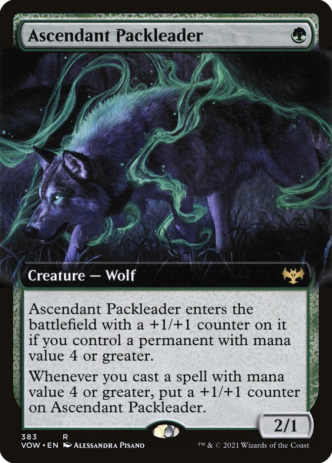 Ascendant Packleader, Innistrad: Crimson Vow · 383