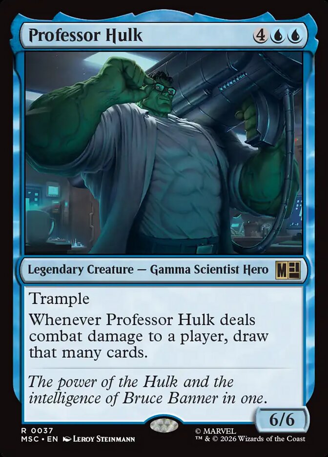 Professor Hulk, Marvel Super Heroes Commander · 0037