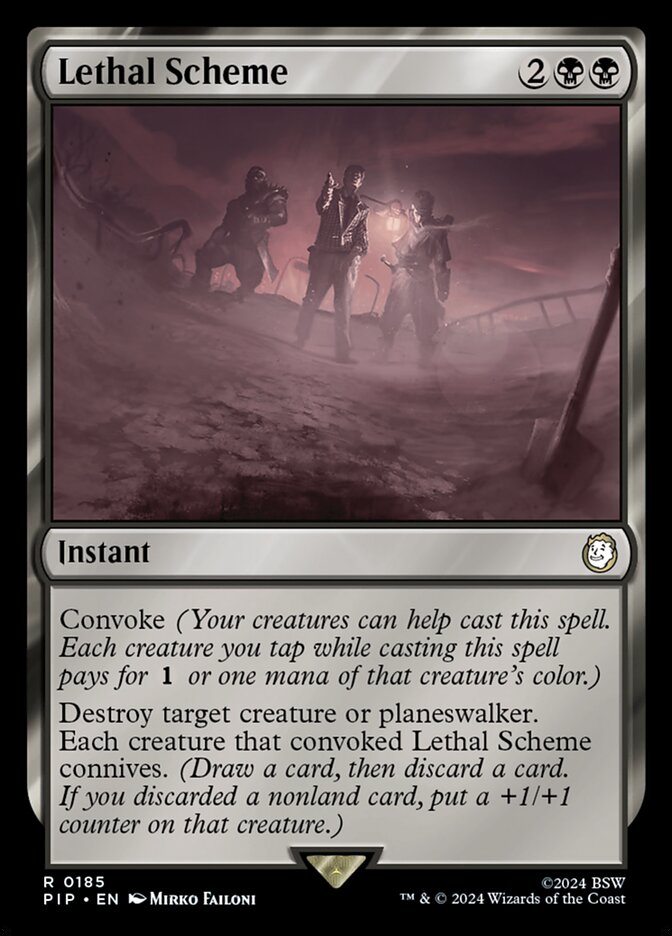 Lethal Scheme, Fallout · 0185