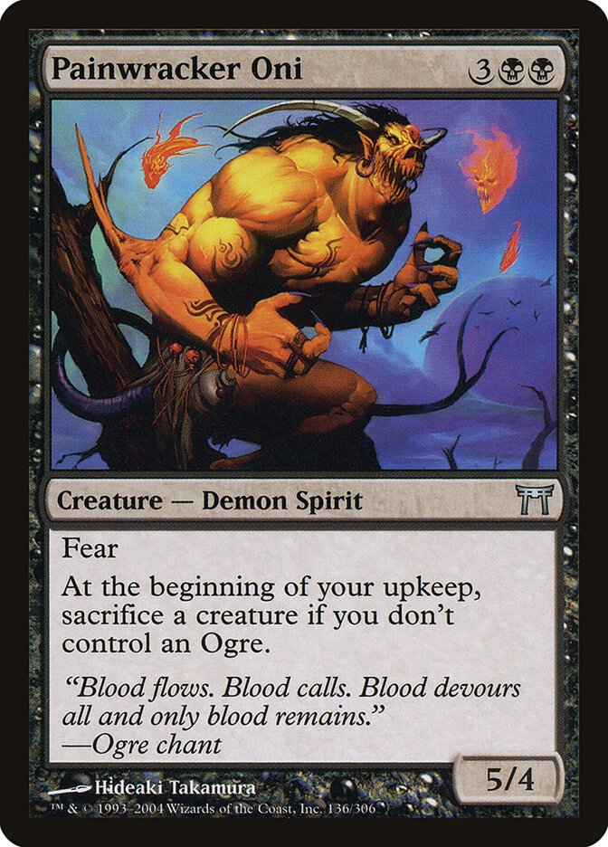 Painwracker Oni, Champions of Kamigawa · 136/306